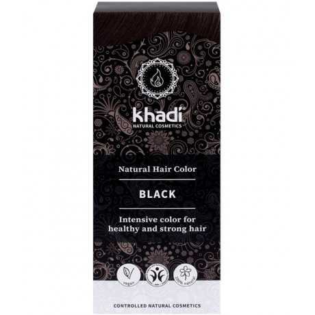 KHADI HERBAL COLOR NEGRO 